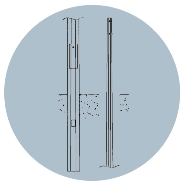 Опора освещения ОГК-11