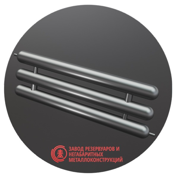 Регистры отопления трехрядные РСЭ-3x48x2.0-10000 мм